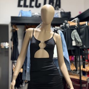 VESTIDO CHRISTA FRUNCE LATERAL